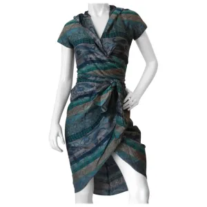 1980s Bernard Perris Ethnic Patterned Two Piece
