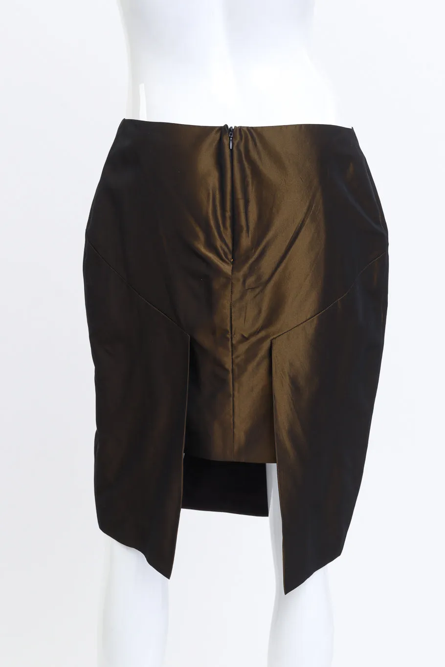 1997 S/S Taffeta Cutaway Jacket & Skirt Set