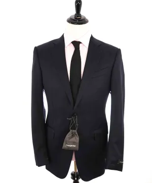 $3,250 ERMENEGILDO ZEGNA - "MICRONSPHERE" *Closet Staple* Navy Suit - 46R