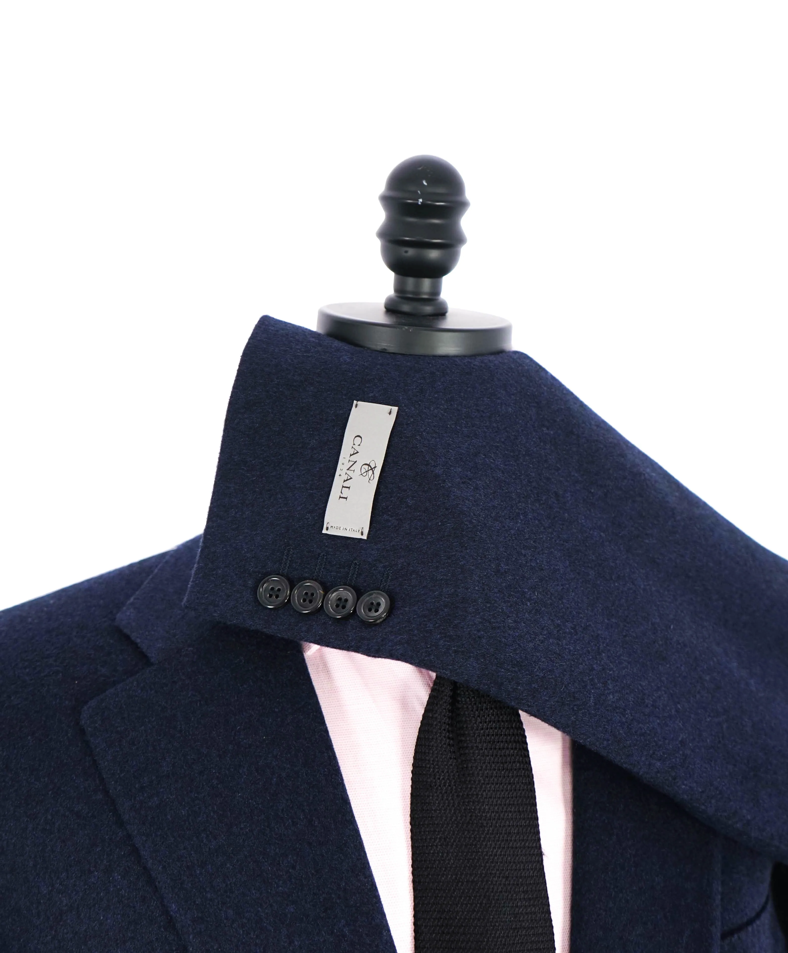 $3,495 CANALI - "EXCLUSIVE" Pure CAHSMERE Navy Blazer - 44R