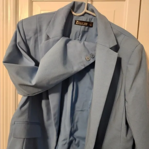 Adorable Blue Blazer Suit Jacket. Modern Contemporary. Day to Night.‎ 16. NEW