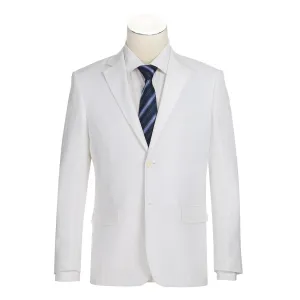 Alessandro Vitello by Renoir 2-Piece New Slim Fit Suit White 611-2