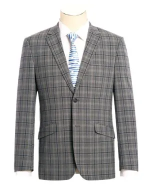 Alessandro Vitello by Renoir 2-Piece Slim Fit Stretch Suit 293-20