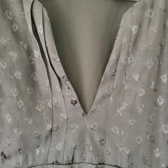 AllSaints Black ‘Avery’ dress with short sleeves Size:10