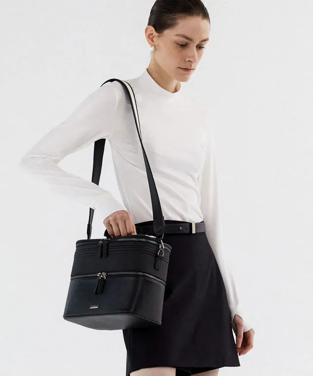 Anell Golf  Slim Air Turtleneck - White