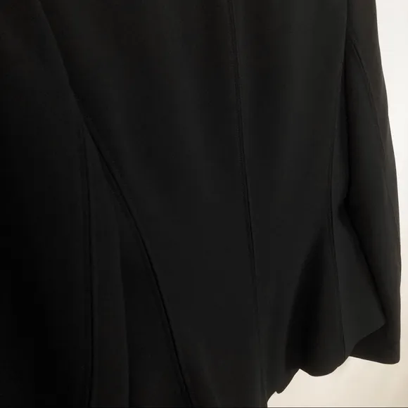 Ann Taylor Black Blazer Suit Coat 3 Buttons