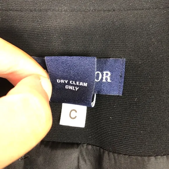 Ann Taylor Black Blazer Suit Coat 3 Buttons