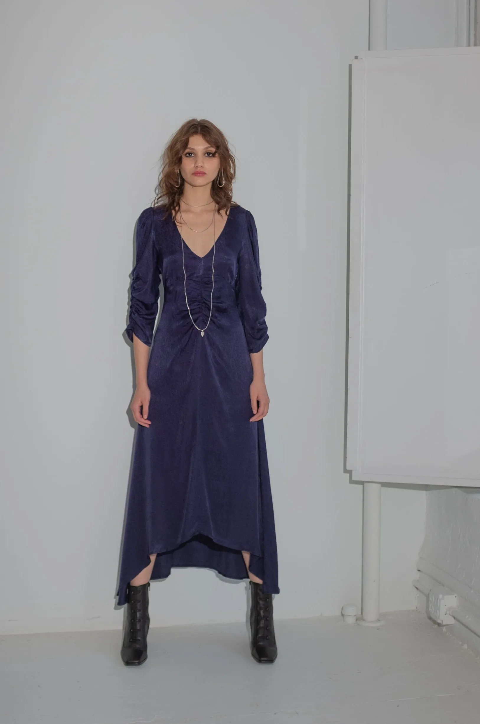 Anoita Dress - Black Sea