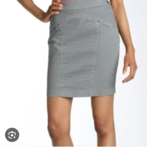 Anthropologie Leifsdottir Alicante Quilted Pencil Skirt Gray Size 6 NWT