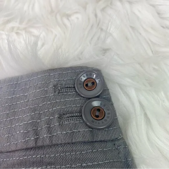 Anthropologie Leifsdottir Alicante Quilted Pencil Skirt Gray Size 6 NWT