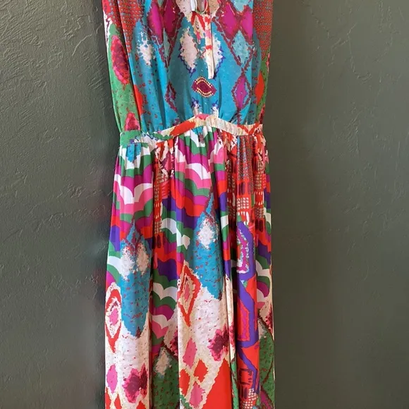 Anthropologie Maeve Tarana maxi printed dress size 6