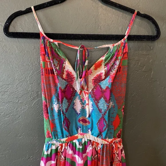 Anthropologie Maeve Tarana maxi printed dress size 6