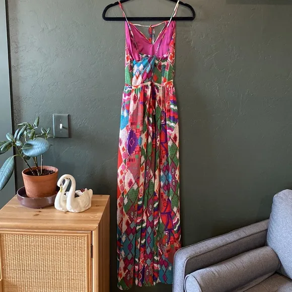 Anthropologie Maeve Tarana maxi printed dress size 6