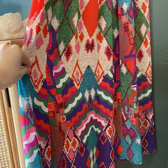 Anthropologie Maeve Tarana maxi printed dress size 6