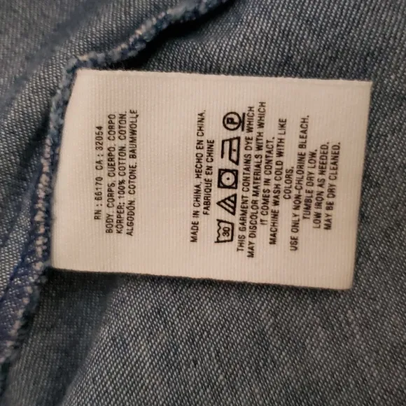 Anthropologie Pilcro and the Letterpress  Denim Asymmetrical Wrap Skirt