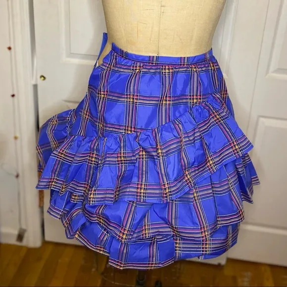 Anthropologie plaid asymmetrical skirt. NWT