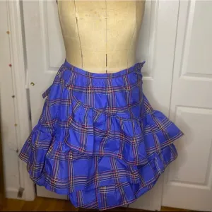 Anthropologie plaid asymmetrical skirt. NWT