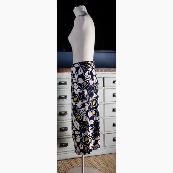 Anthropologie Sheila Abstract Midi Skirt New SP