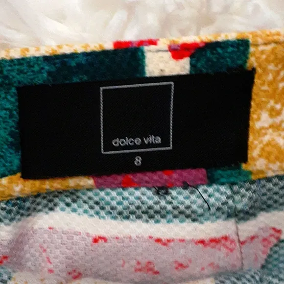 Anthropologie/Dolce Vita Colorful Pencil Skirt 8