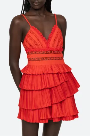Antonina Dress | Red