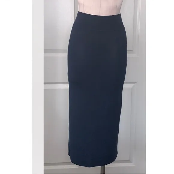 Aritzia Wilfred Ribbed Pencil Skirt Sz XS