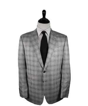 ARMANI COLLEZIONI - “G Line” Black & White Bold Check Blazer - 42R