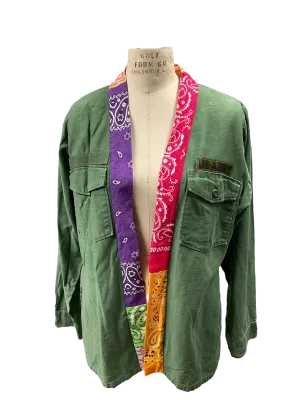 Army Bandana Kimono