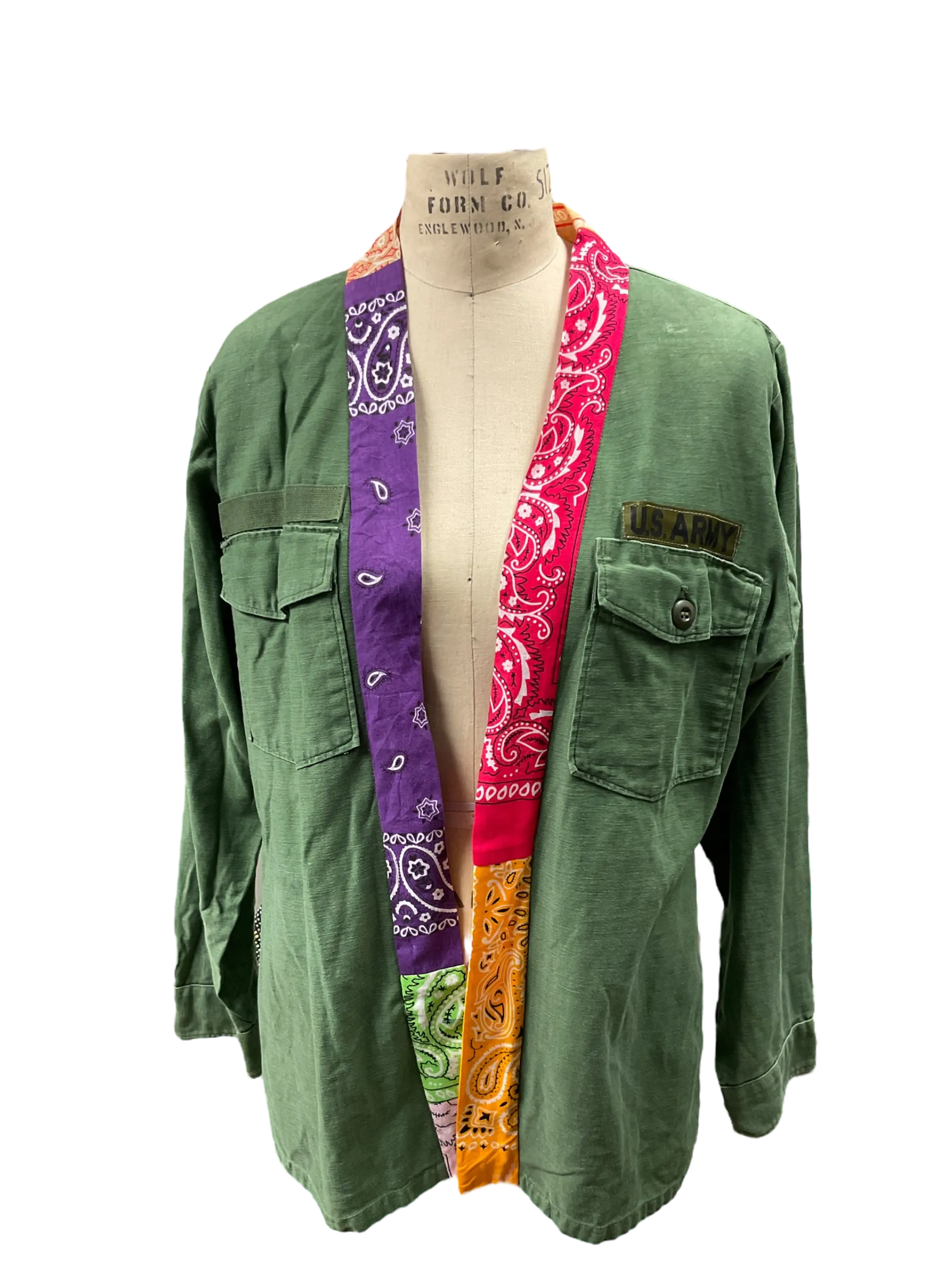 Army Bandana Kimono