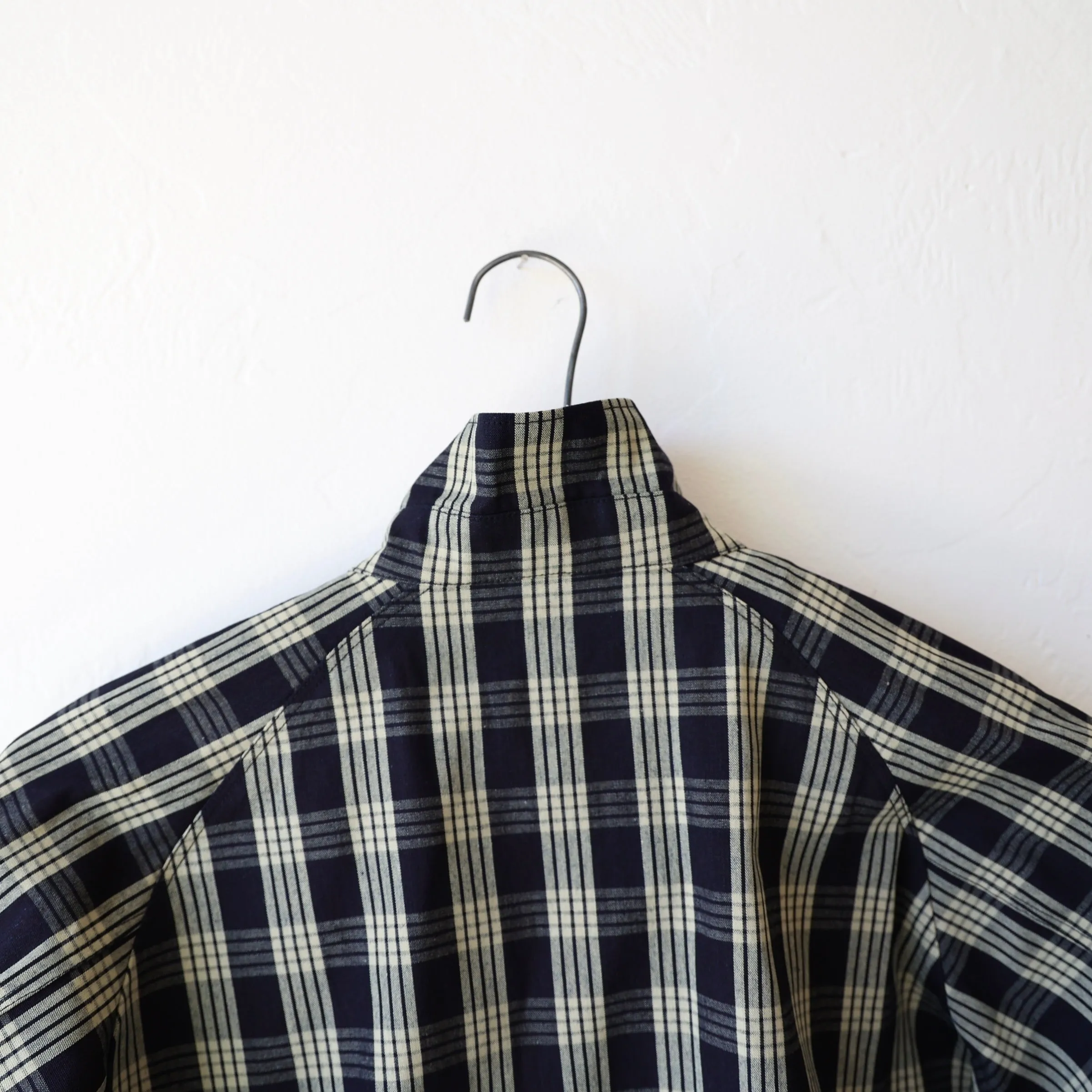Aseedonclöud Zipper Jacket - Navy Check