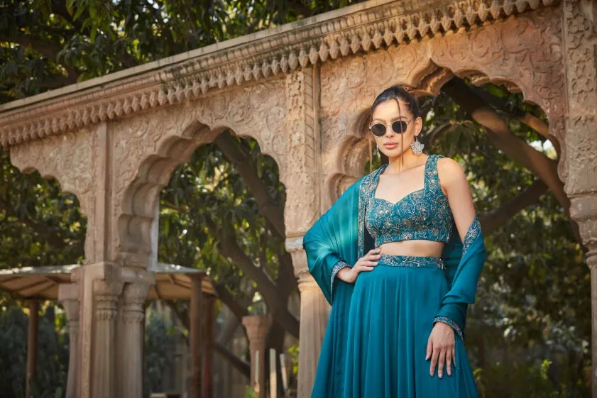Aura Lehenga Set