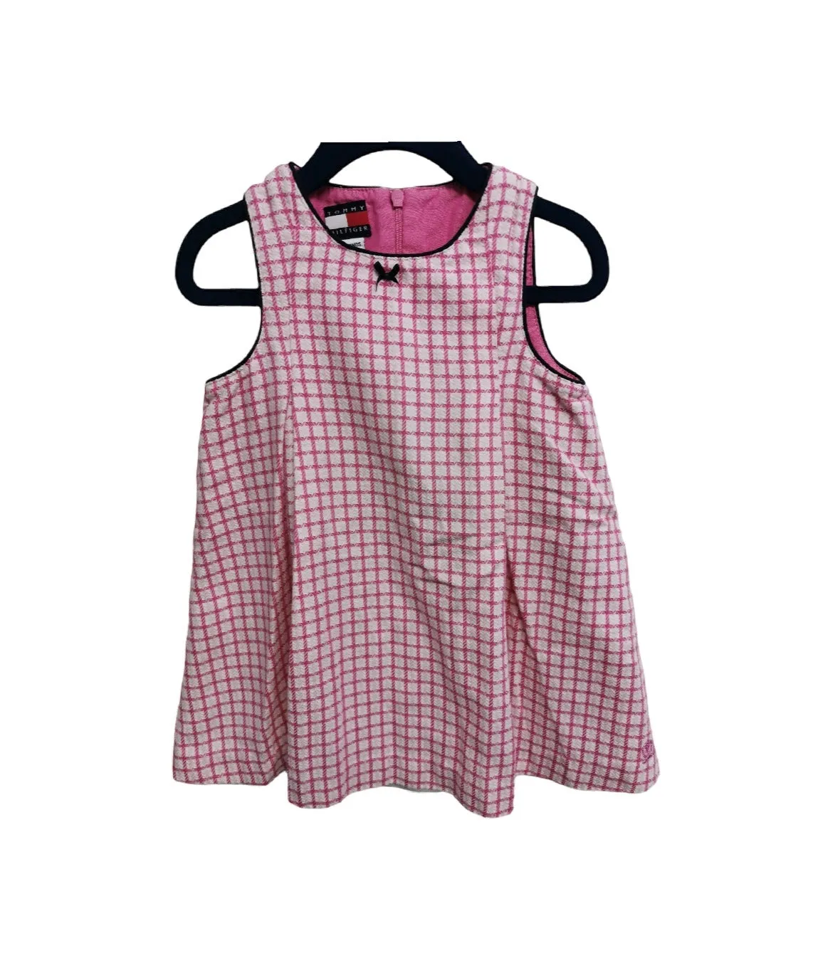 BABY GIRL SIZE 12/18 MONTHS - TOMMY HILFIGER, Pleated Dress EUC B38