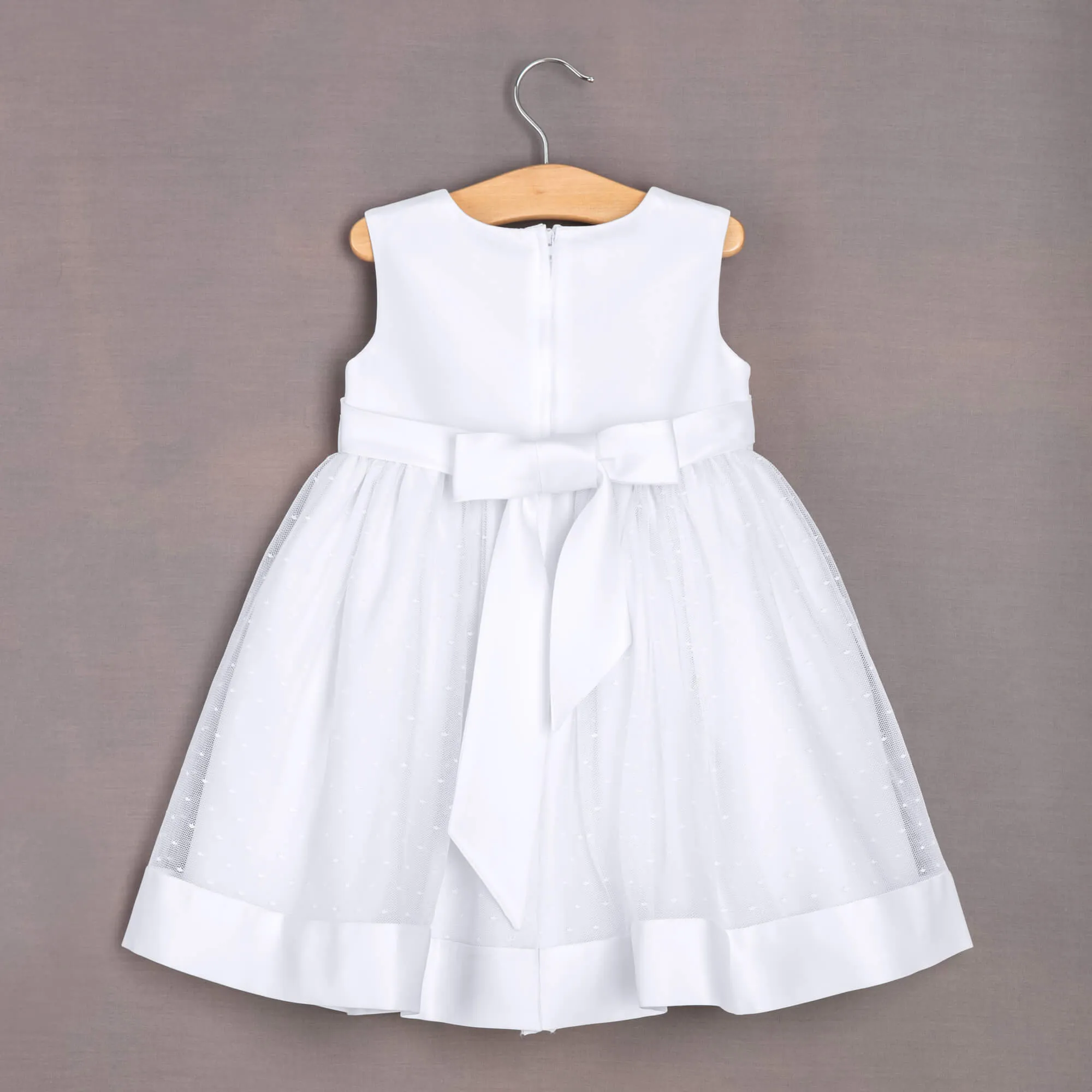 Baby Grace Dress - White