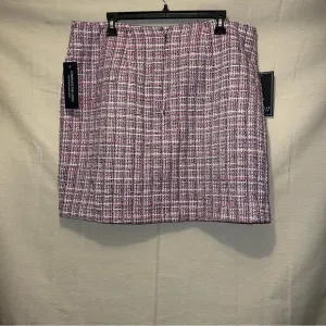 Bagatelle Tweed Wool-Blend Pencil Skirt Women's  NWT