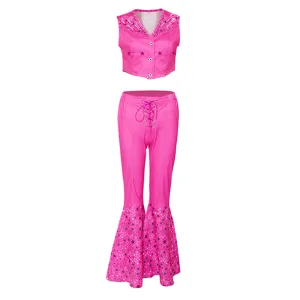 Barbie 2023 Margot Robbie Cosplay Costume Outfits Halloween Carnival Suit