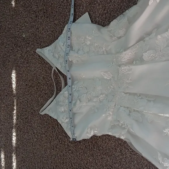 BCX  white floral lace dress size 3