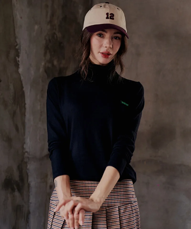 BENECIA 12 Stay Turtleneck - Black