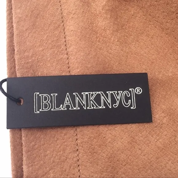 Blank NYC High Rise Suede Wrap Skirt Size 25