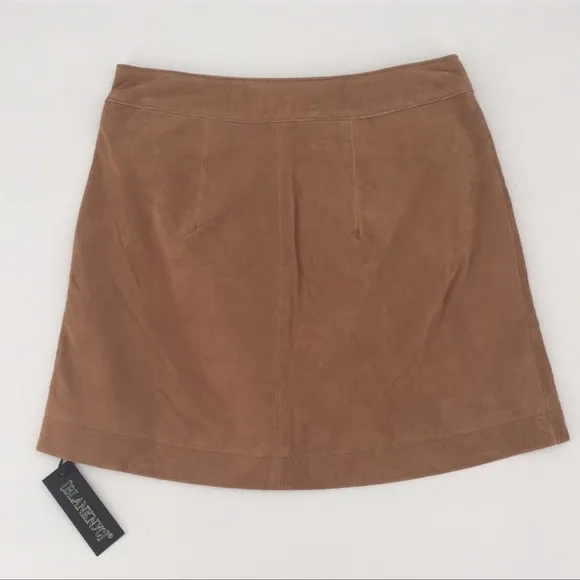 Blank NYC High Rise Suede Wrap Skirt Size 25