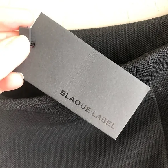 BLAQUE label Knit Pencil Skirt Black