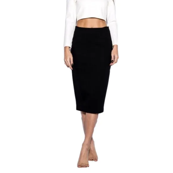 BLAQUE label Knit Pencil Skirt Black