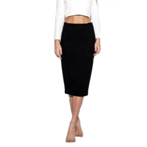 BLAQUE label Knit Pencil Skirt Black