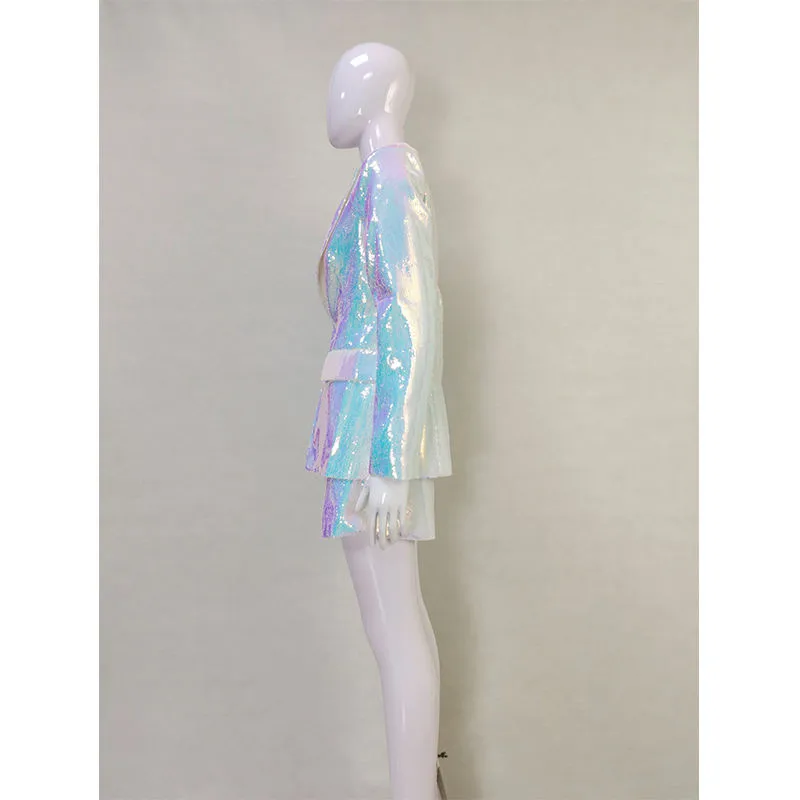 Blazer Suit Short Set