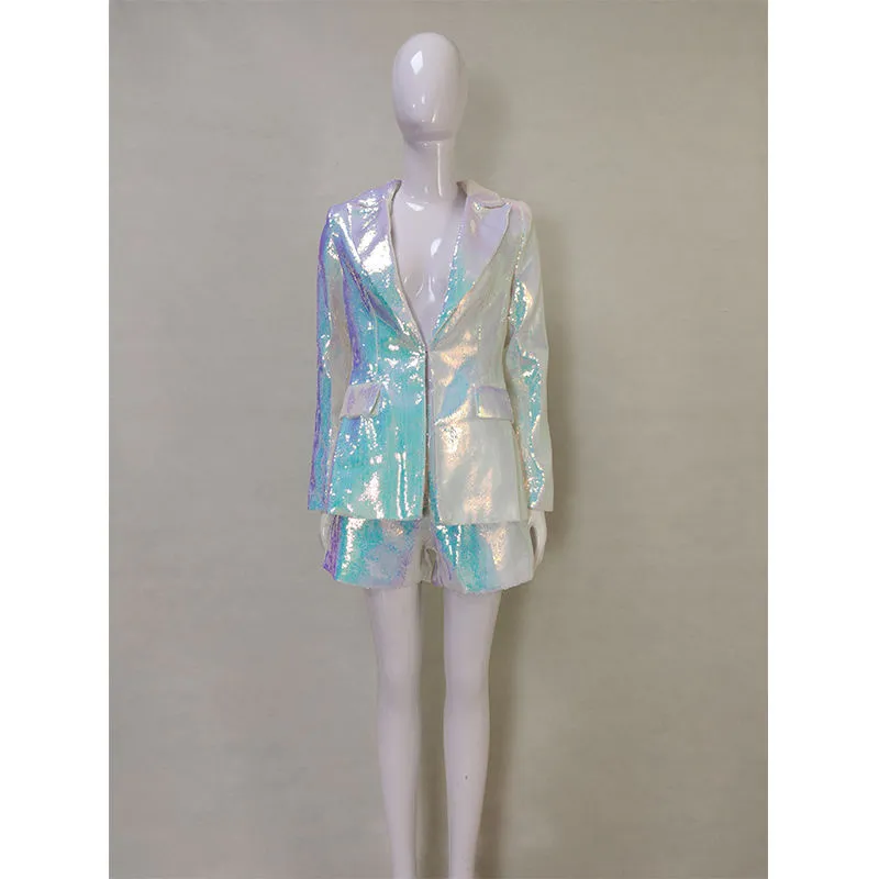 Blazer Suit Short Set