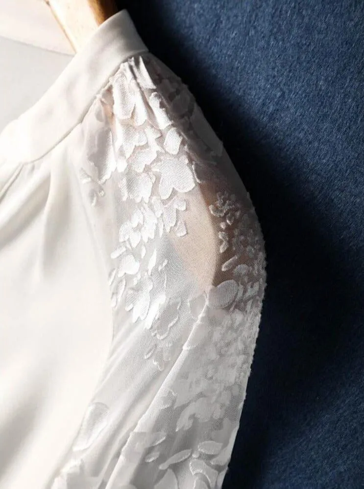 Blouse Fluide Dentelle - Marina