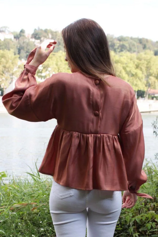 Blouse LEHOIA Femme - Patron de couture pochette - CHA'COUD