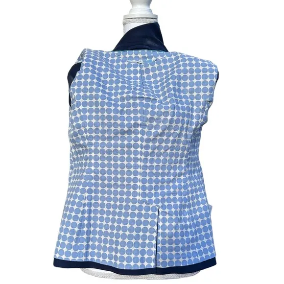 Boden - Picardy Tipped Navy Cotton Blaze, Size 6P