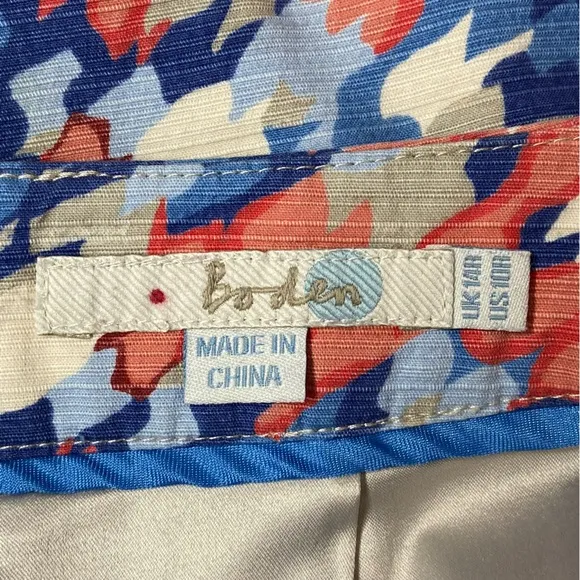 Boden Watercolor Pencil Skirt Sz 10