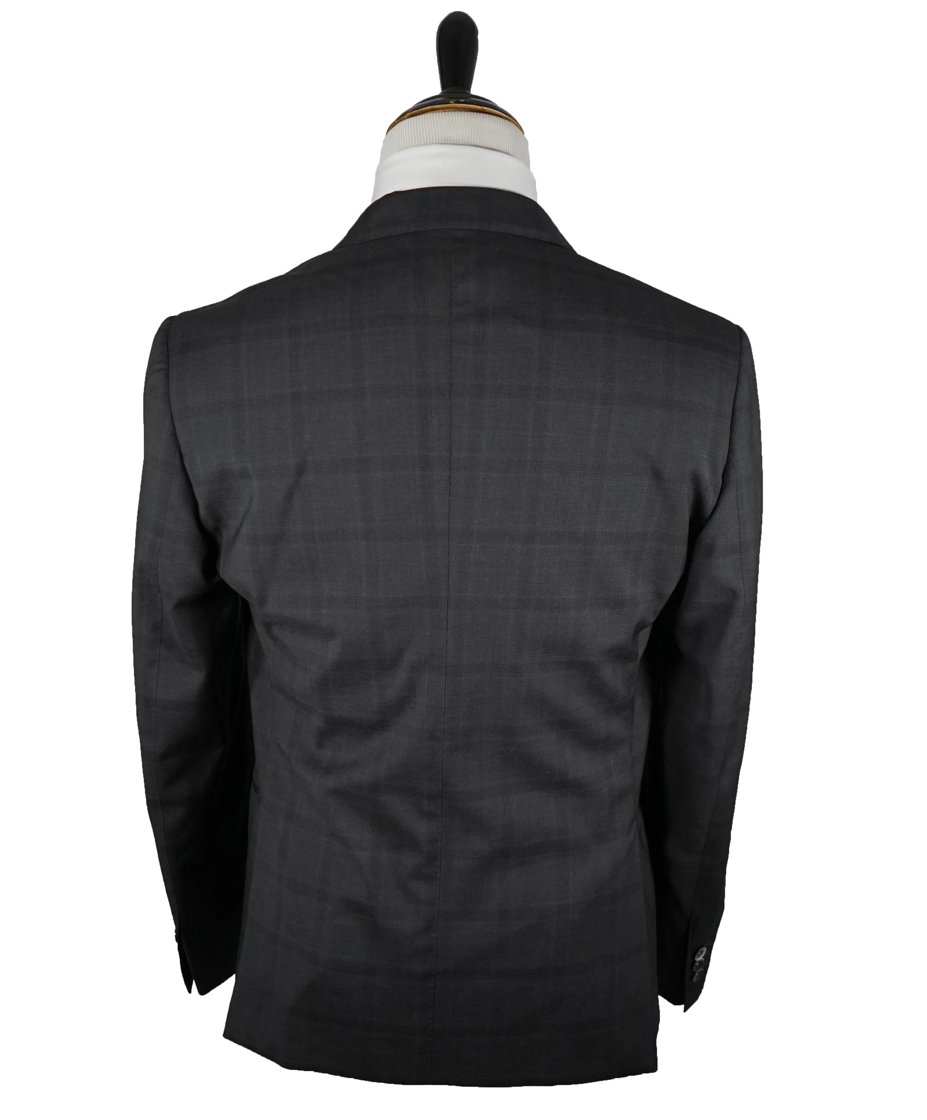 BOGLIOLI - Milano Semi-Lined Wool MOP Button Plaid Check Suit - 42R