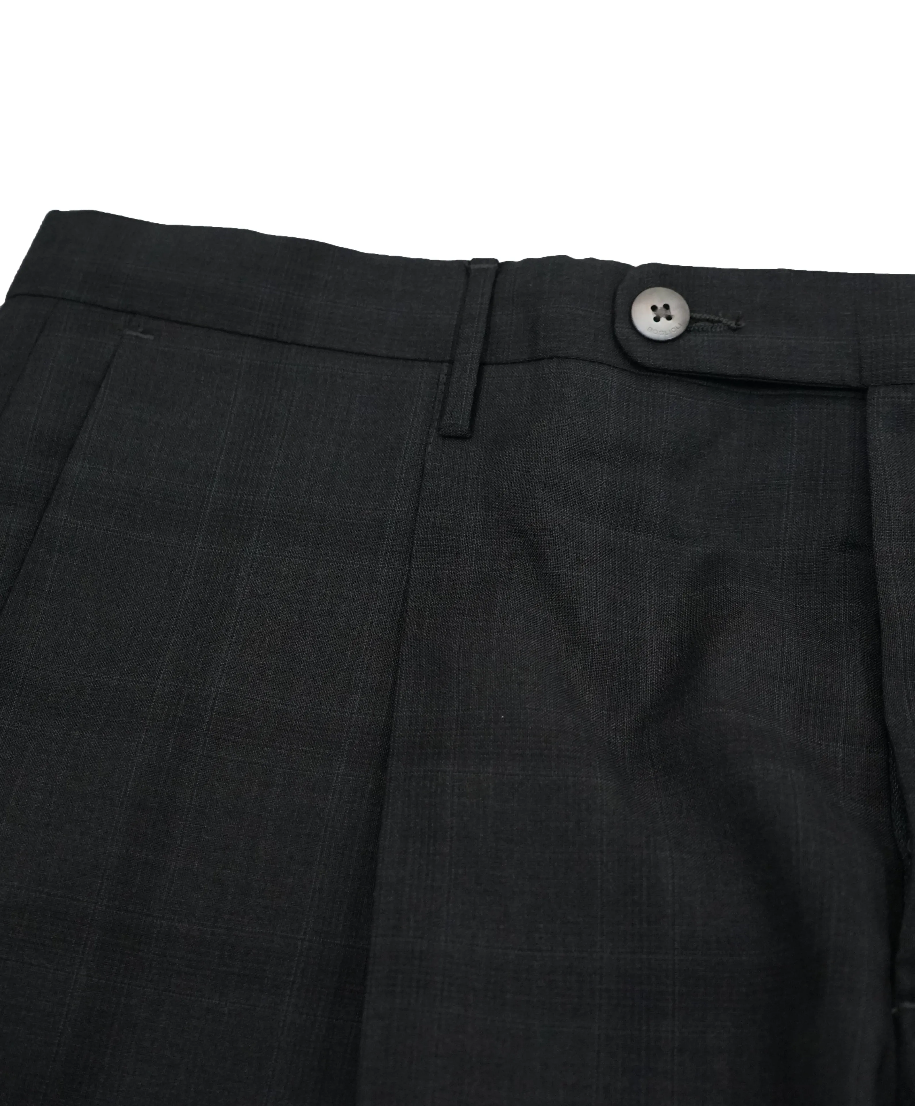 BOGLIOLI - Milano Semi-Lined Wool MOP Button Plaid Check Suit - 42R