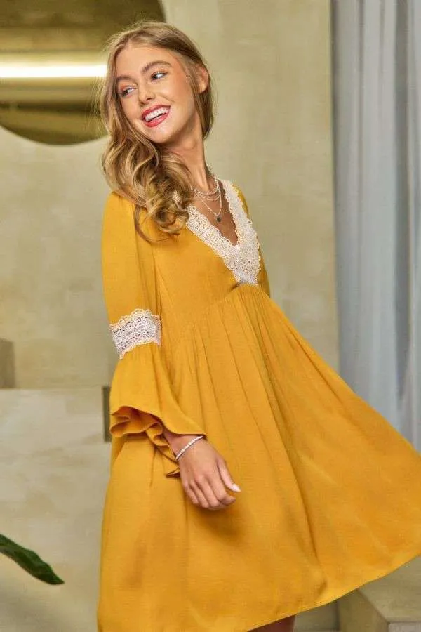 Boho Marigold Maxi  * on sale